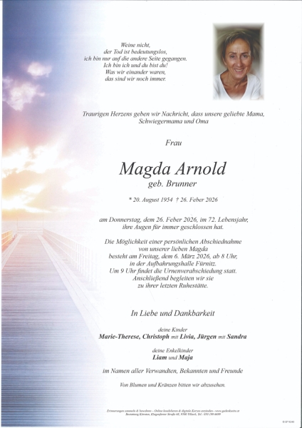 Parte von Magda Arnold