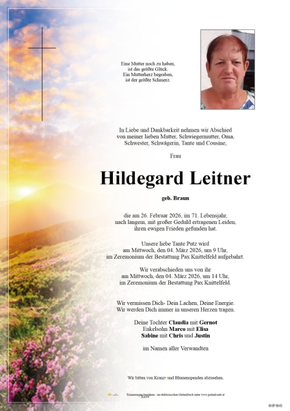 Parte von Hildegard Leitner