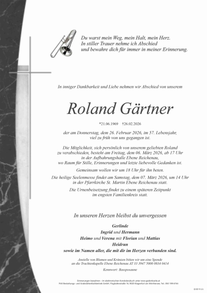 Parte von Roland Gärtner