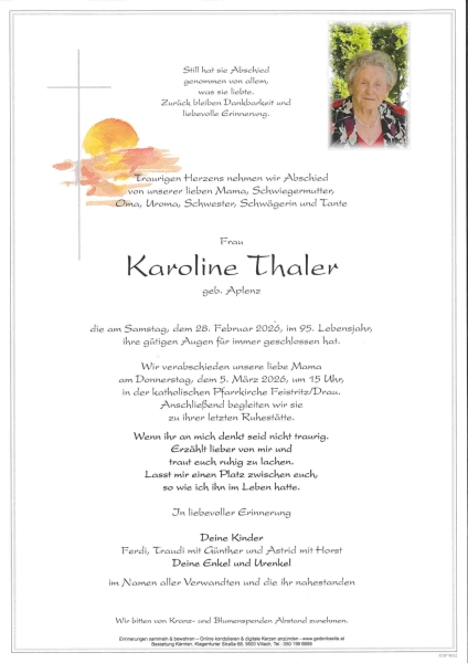 Parte Karoline Thaler