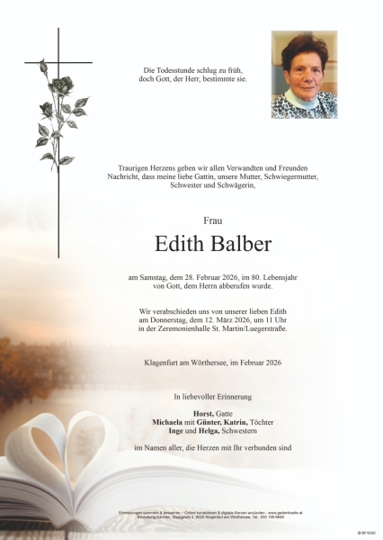 Parte Edith Balber