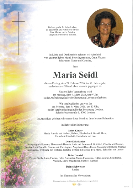 Parte Maria Seidl