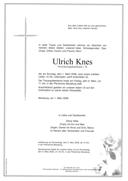 Parte Ulrich  Knes