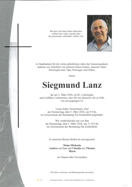 Parte Siegmund  Lanz