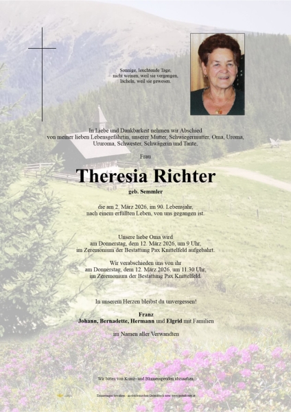Parte Theresia Richter