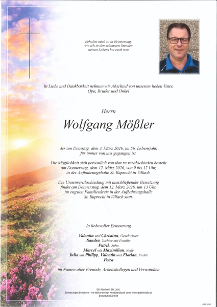 Parte von Wolfgang Mößler