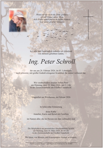 Parte von Peter Schroll