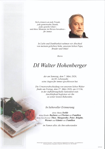 Parte Walter  Hohenberger