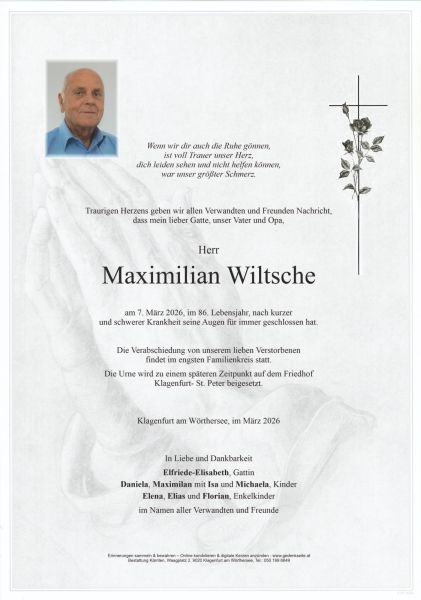 Parte Maximilian Wiltsche