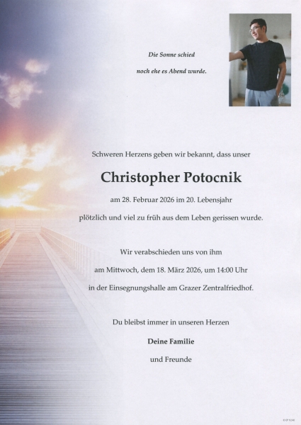 Parte Christopher Potocnik