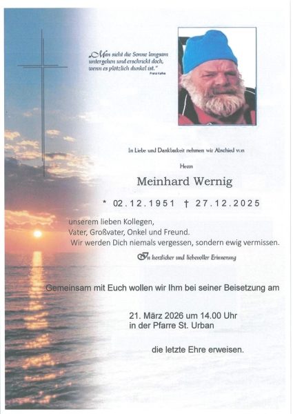 Parte Meinhard  Wernig