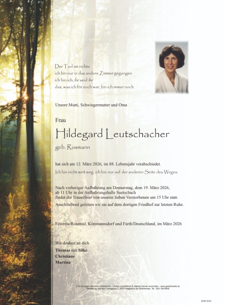 Parte von Hildegard Leutschacher