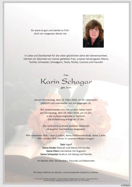 Parte von Karin Schagar