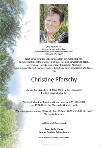 Parte Christine Pferschy