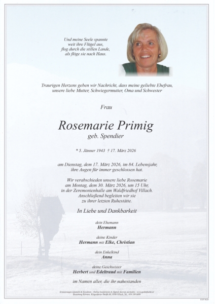 Parte Rosemarie Primig