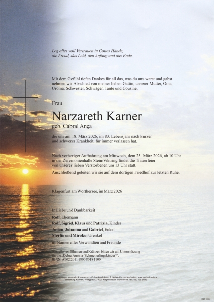 Parte Narzareth Karner