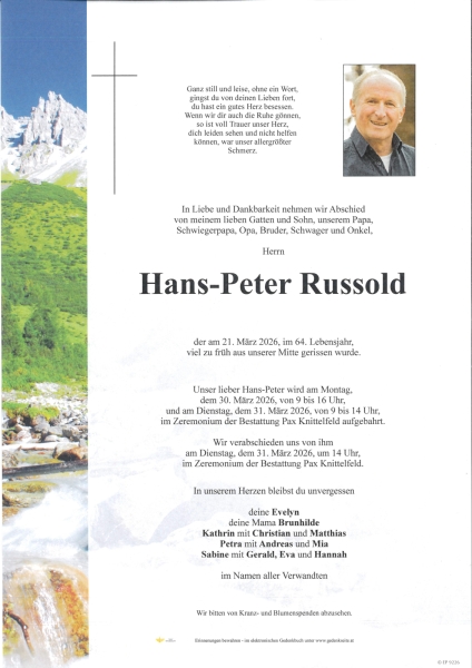 Parte Hans-Peter Russold