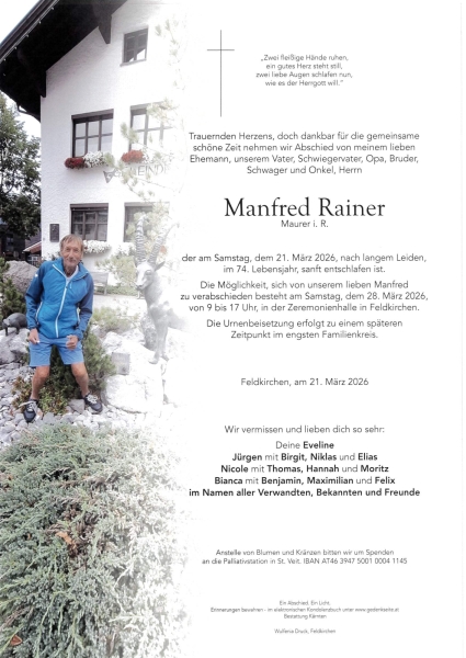 Parte Manfred Rainer