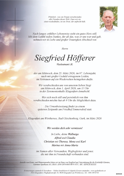 Parte von Siegfried Höfferer