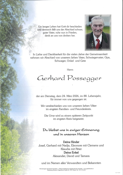 Parte von Gerhard Possegger