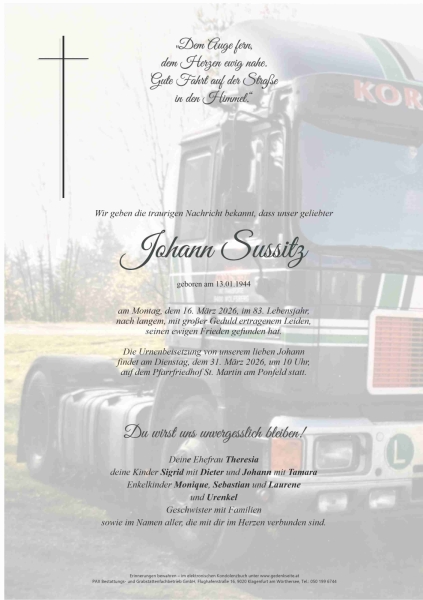 Parte Johann Sussitz