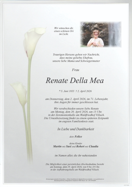 Parte Renate Della Mea