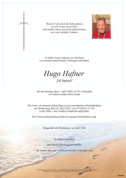 Parte von Hugo Hafner