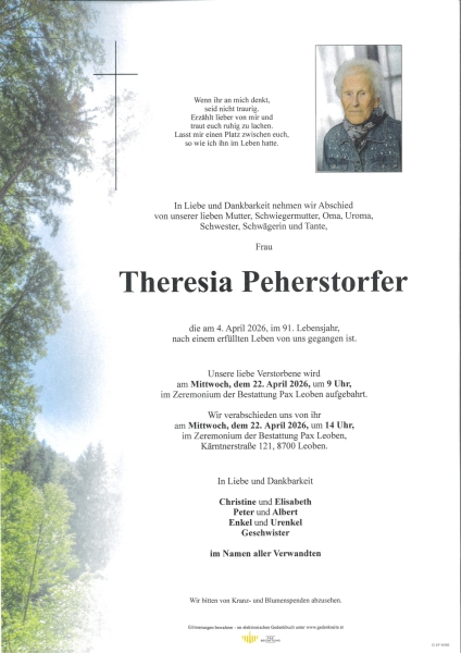 Parte von Theresia Peherstorfer