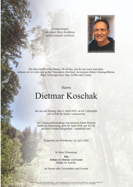 Parte von Dietmar Koschak