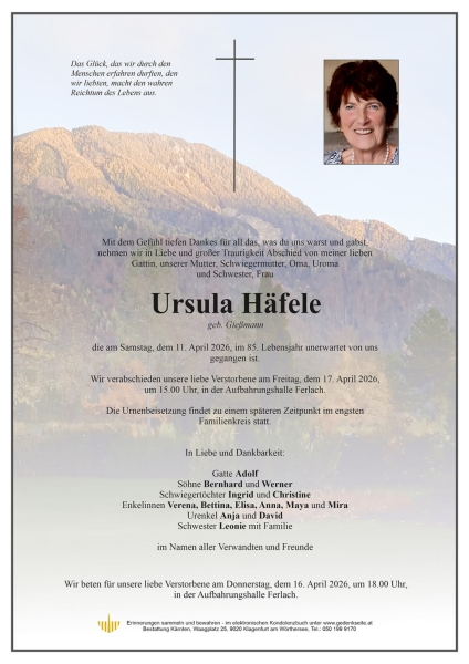 Parte von Ursula Häfele