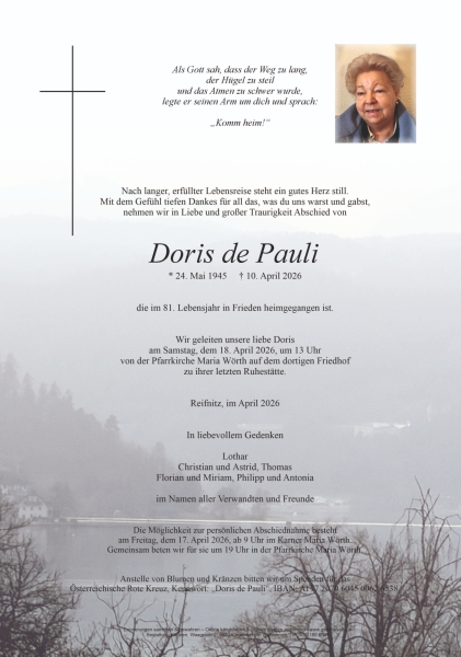 Parte von Doris de Pauli