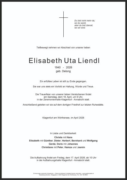 Parte von Elisabeth Ute Liendl
