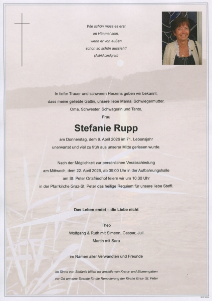 Parte von Stefanie Rupp