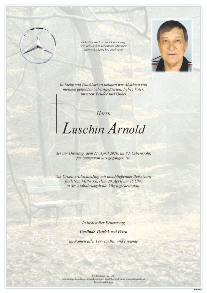 Parte von Arnold Luschin