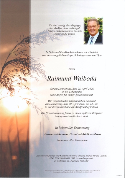 Parte Raimund Waiboda