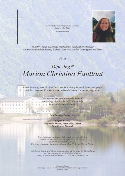 Parte von Marion Christina Faullant