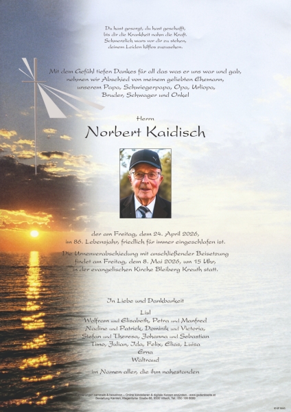 Parte von Norbert  Kaidisch