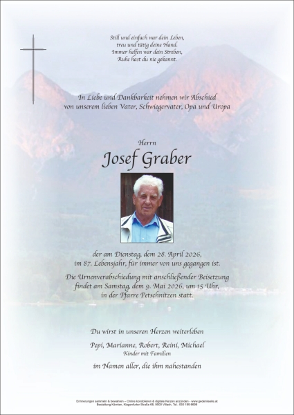 Parte von Josef Graber