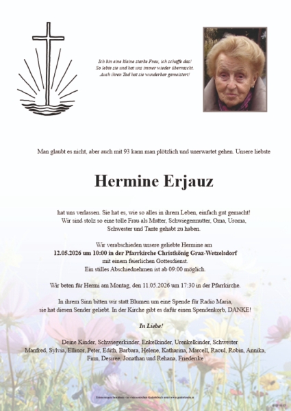 Parte von Hermine Erjauz