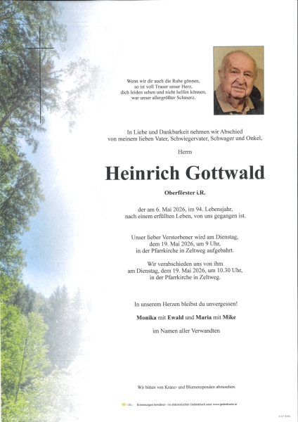 Parte von Heinrich Gottwald