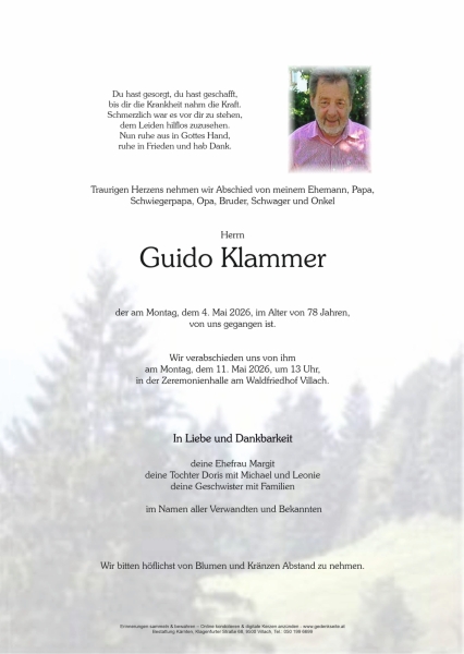 Parte von Guido Klammer