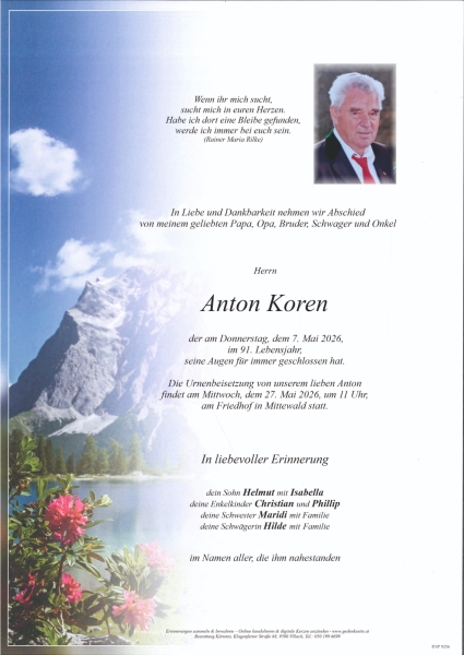Parte Anton Koren