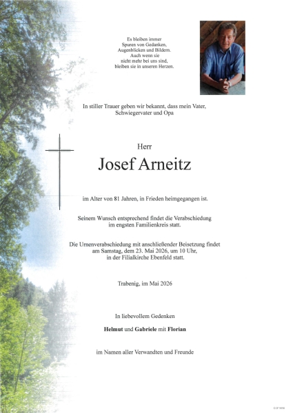 Parte von Josef Arneitz