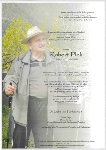 Parte von Robert Pleli
