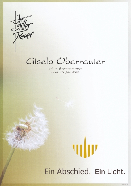 Parte von Gisela Oberrauter