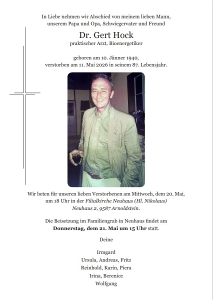 Parte von Gert Hock