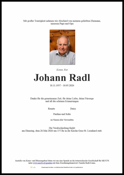 Parte von Johann Radl