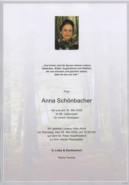 Parte von Anna Schönberger