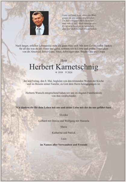 Parte von Herbert Karnetschnig