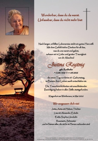 Parte von Justina Regitnig